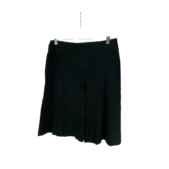 Gap Women's Black A-Line Skirt Back Zipper Stretch Whimsygoth Neutral - Picture 1 of 6